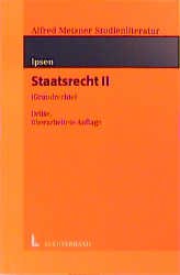 Ipsen Jörn, Staatsrecht II. Grundrechte“ – Bücher gebraucht